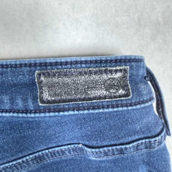 ADRIANO GOLDSCHMIED Womens 30RThe Middi Mid-Rise Legging  Made in USA Jeans - Picture 11 of 11